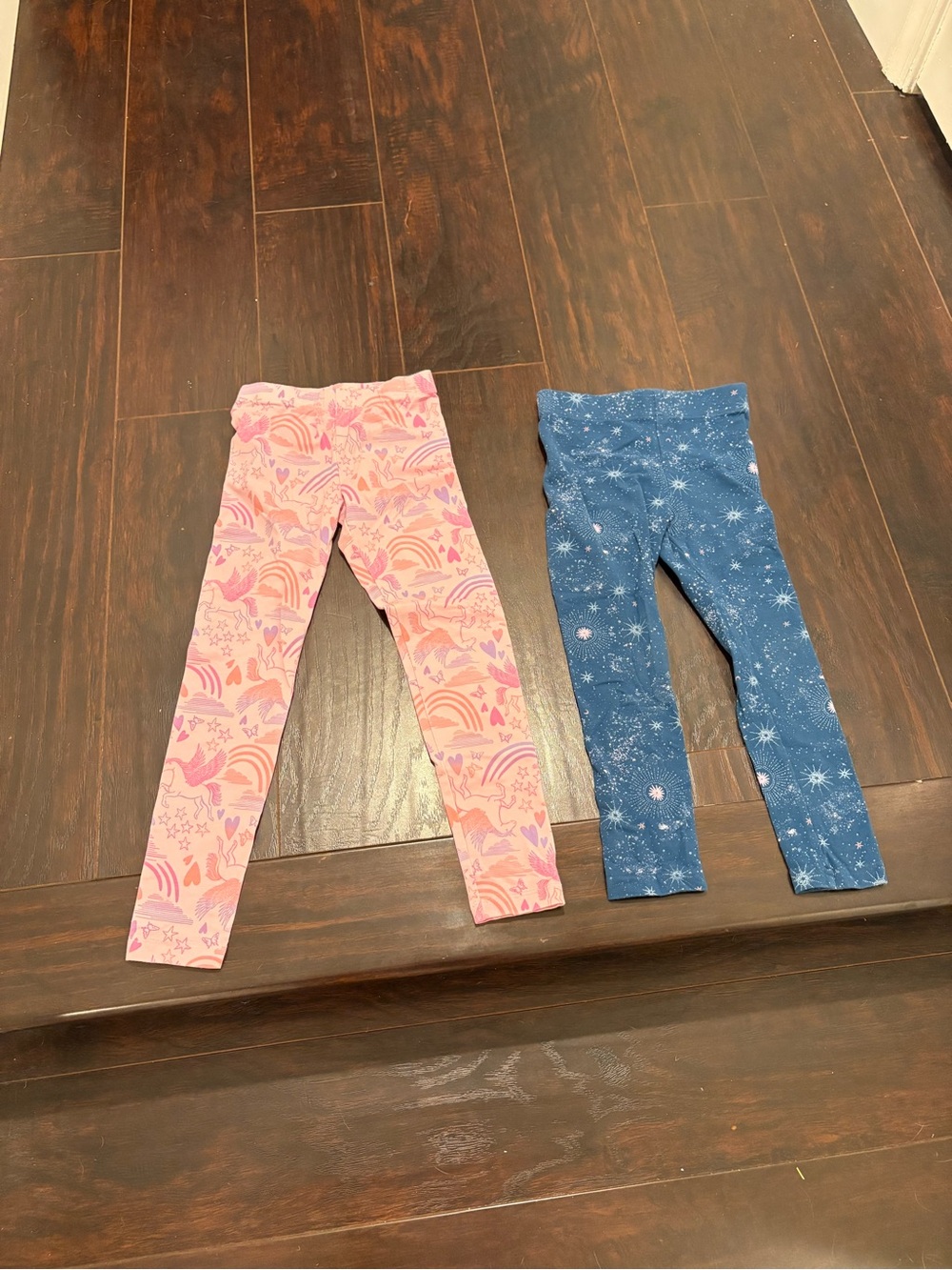 Girls Leggings Bundle Wonder Nation & OshKosh Unicorn Galaxy Size 6/6X